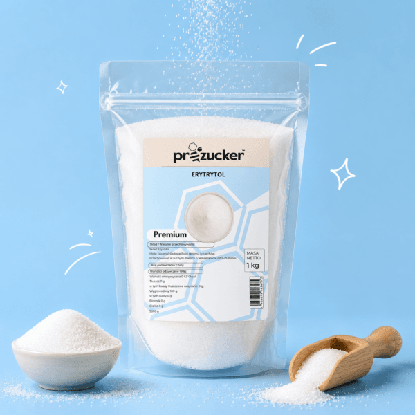 Erytrytol (erytrol) proZucker 1 kg – słodzik 0 kcal