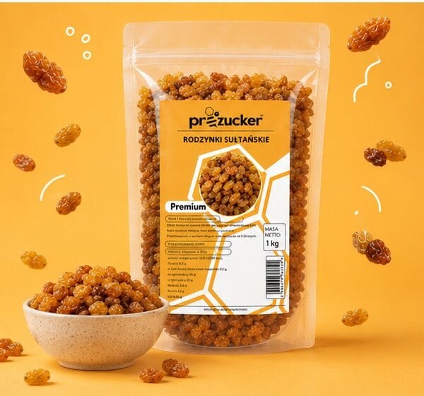Rodzynki sułtańskie proZucker 1 kg